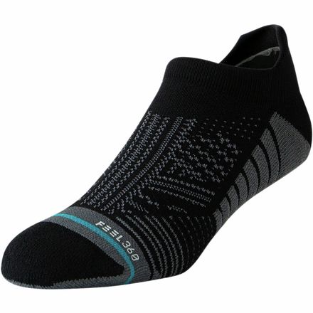 Stance In Paradise Mid Tab Socks Unisex 3 Pack - black