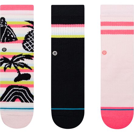 Stance - Its A Girl Thing Sock - 3-Pack - Kids' - Multi
