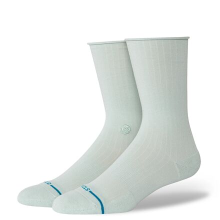 Stance - Rolled Solid Crew Sock - Women's