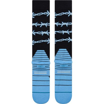 Stance - Barbed Wire Mid Poly Snow Sock