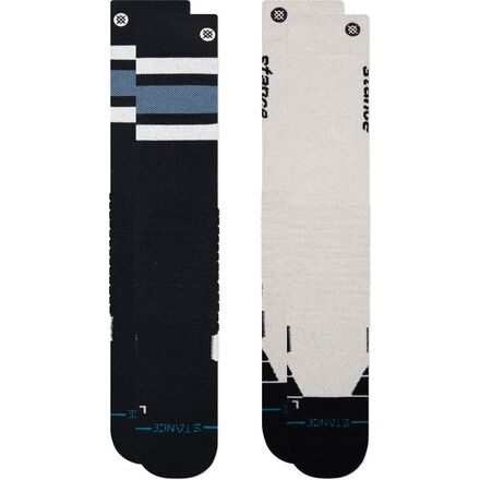Speed Mid Poly Snow Sock - 2-Pack