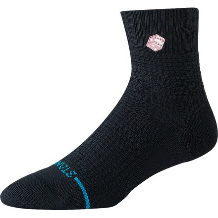 Dicey Waffle Quarter Sock