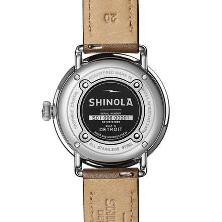Shinola - 43mm Canfield 3HD Polished Stainless Steel Watch - Men's