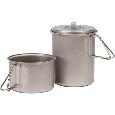 Snow Peak - Mini Solo Combo Titanium Cookset
