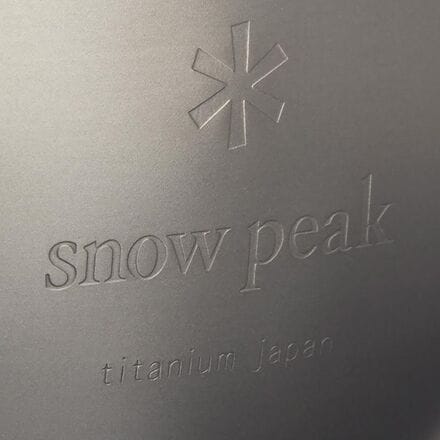 Snow Peak - Titanium Curved Flask