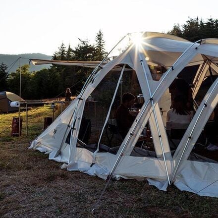 Snow Peak - Living Shell Long Pro Tent: 6-Person 3-Season