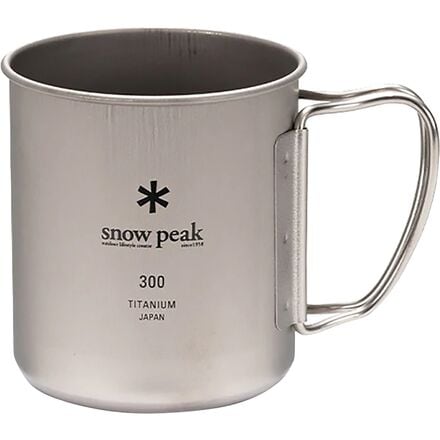 Snow Peak - Titanium Single Wall 300 Mug - One Color