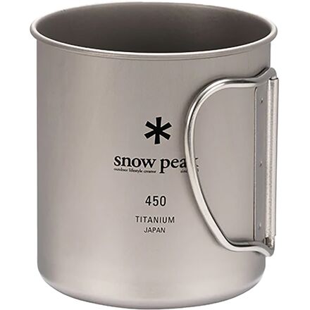 Snow Peak - Titanium Single Wall Cup 450