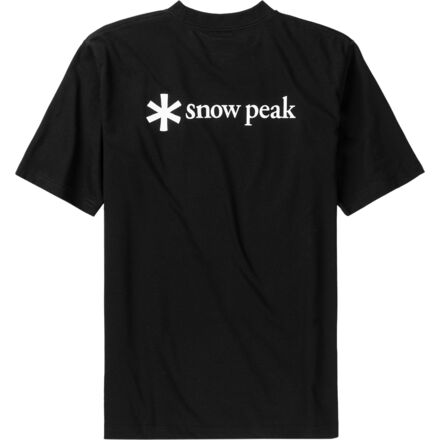 Snow Peak - Camping Club T-Shirt - Black