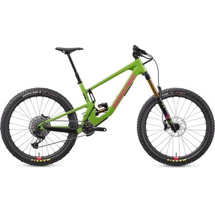 Santa Cruz Bicycles - Nomad Carbon CC X01 Eagle Air Reserve Mountain Bike - Adder Green