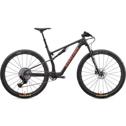 Santa Cruz Bicycles - Blur Carbon CC XX1 Eagle AXS Reserve Mountain Bike - Dark Matter