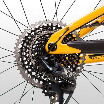 Santa Cruz Bicycles - 5010 Carbon CC X01 Eagle Mountain Bike - Golden Yellow
