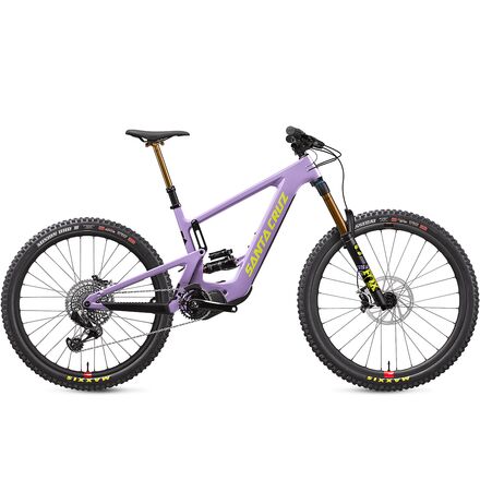 Santa Cruz Bicycles - Bullit Carbon CC MX X01 Eagle AXS Reserve e-Bike - Gloss Lavender