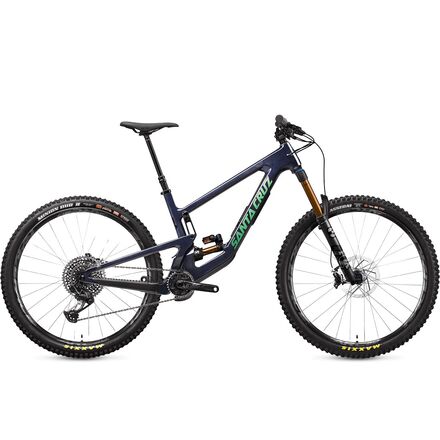 Santa Cruz Bicycles - Megatower Carbon CC X01 Eagle Air Mountain Bike - Trans Blue