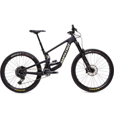 Santa Cruz Bicycles - Bronson Carbon C GX Eagle AXS Mountain Bike - Matte Black