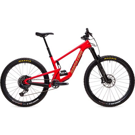 Santa Cruz Bicycles - 5010 Carbon C GX Eagle AXS Mountain Bike - Gloss Red