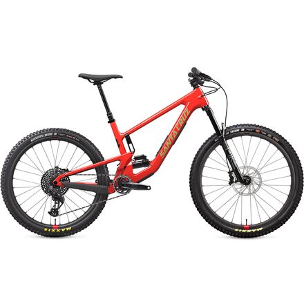 Santa Cruz Bicycles - 5010 Carbon C GX Eagle AXS Reserve Mountain Bike - Gloss Red