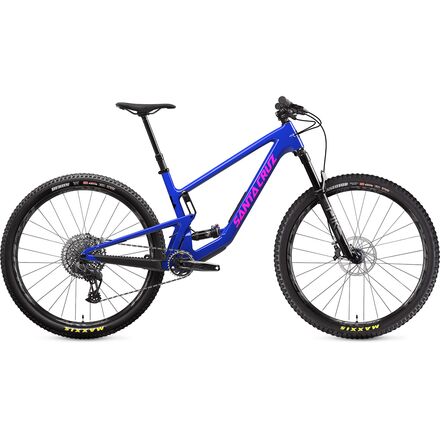 Santa Cruz Bicycles - Tallboy Carbon C GX Eagle AXS Mountain Bike - Gloss Ultra Blue