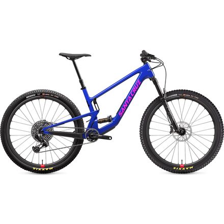 Santa Cruz Bicycles - Tallboy Carbon CC X01 Eagle AXS Reserve Mountain Bike - Gloss Ultra Blue