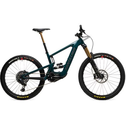 Santa Cruz Bicycles - Bullit Carbon CC MX X01 Eagle AXS Reserve e-Bike - Gloss Hunter Green