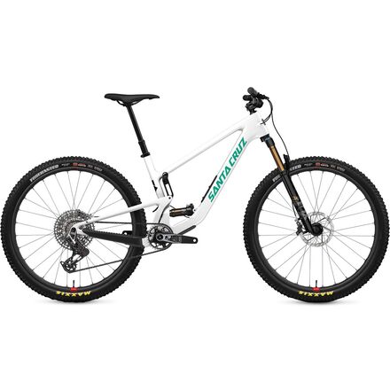 Santa Cruz Bicycles - Tallboy CC X0 Eagle Transmission Reserve Mountain Bike - Gloss White