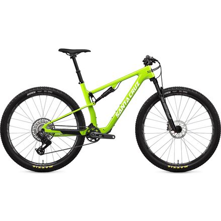 Santa Cruz Bicycles - Blur C GX Eagle Transmission Mountain Bike - Gloss Spring Green
