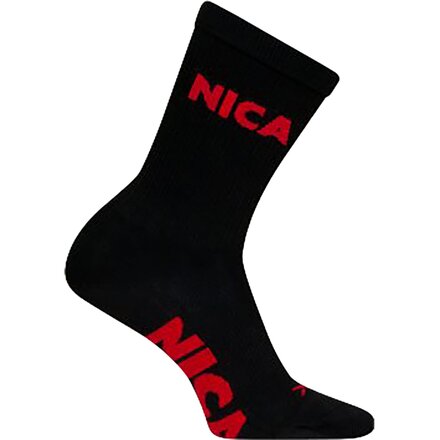 SGX NICA Black 6in Sock