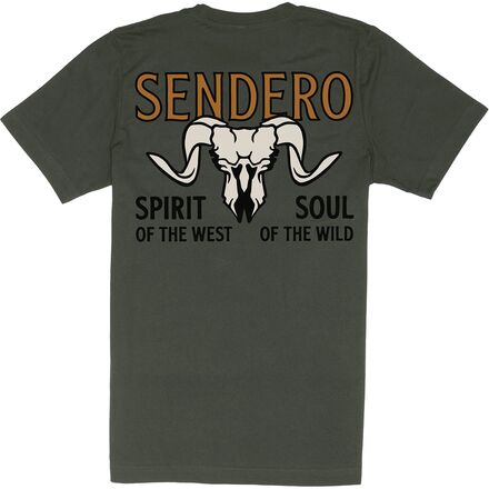Sendero Provisions Co. - Big Horn T-Shirt - Men's - Military Green