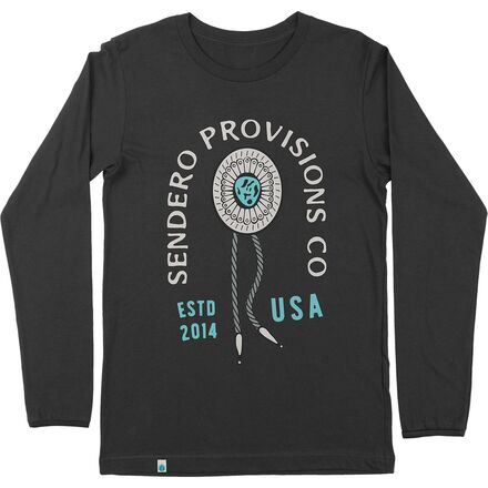 Sendero Provisions Co. - El Bolo Long-Sleeve T-Shirt - Men's - Vintage Black