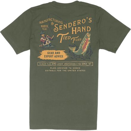 Hand Tied Flies T-Shirt - Men's