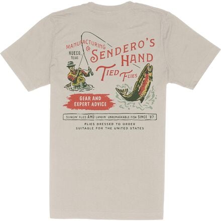Sendero Provisions Co. - Hand Tied Flies T-Shirt - Men's