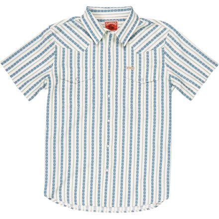 Sendero Provisions Co. - Serape Pearl Snap Short-Sleeve Shirt - Men's - Teal
