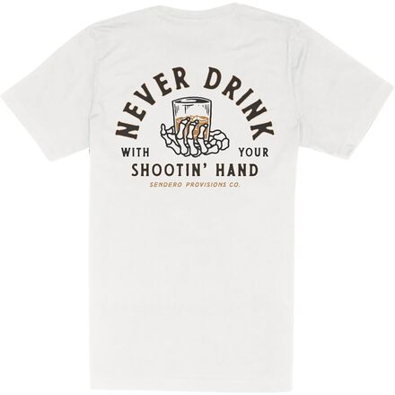 Sendero Provisions Co. - Shootin' Hand T-Shirt - Men's - Vintage White