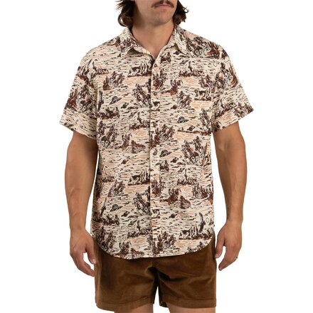City Slicker Button Up Short-Sleeve Shirt - Men's