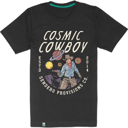 Sendero Provisions Co. - Cosmic Cowboy T-Shirt - Men's - Asphalt