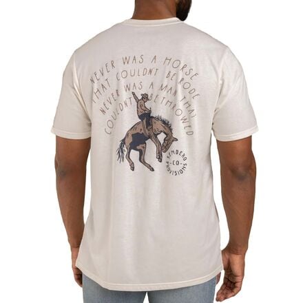 Sendero Provisions Co. - Never Was a Horse T-Shirt - Men's - White