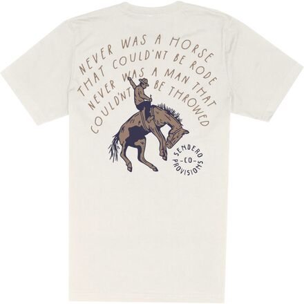 Sendero Provisions Co. - Never Was a Horse T-Shirt - Men's