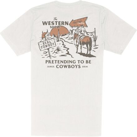 Sendero Provisions Co. - Western Show T-Shirt - Men's - Vintage White