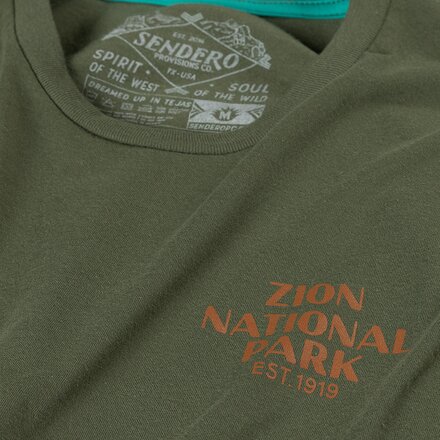 Sendero Provisions Co. - Zion National Park T-Shirt