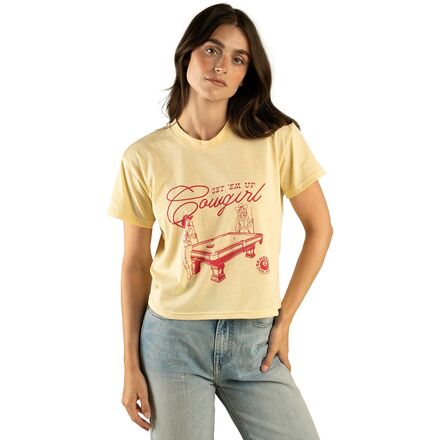 Set 'Em Up Crop T-Shirt - Women's