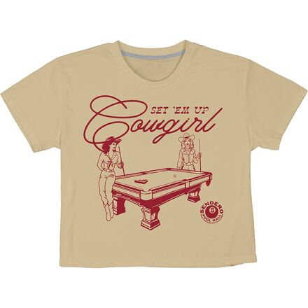 Sendero Provisions Co. - Set 'Em Up Crop T-Shirt - Women's