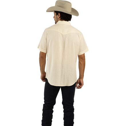 Sendero Provisions Co. - The Wyatt Pearl Snap SS Solid Shirt - Men's