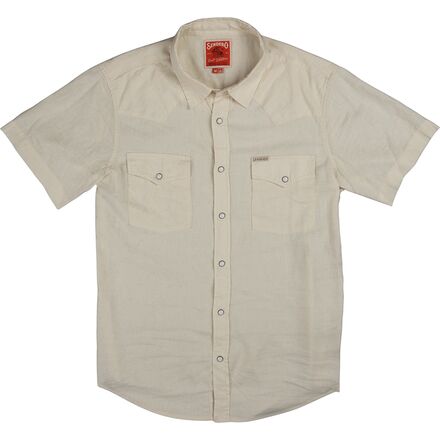 Sendero Provisions Co. - The Wyatt Pearl Snap SS Solid Shirt - Men's