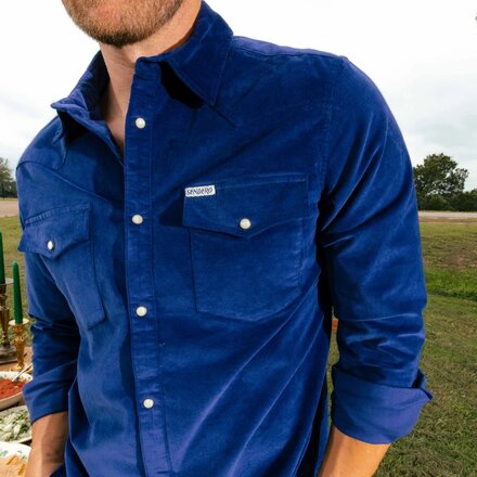 Sendero Provisions Co. - Wyatt Pearl Snap Long-Sleeve Corduroy Shirt - Men's