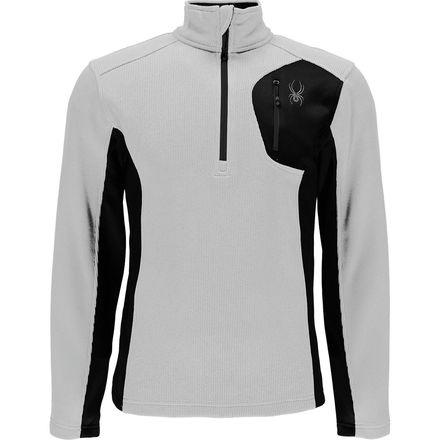 thumbnail interactive-video image 1 of Spyder Bandit 1/2 Zip Electric Blue Polaires 1 of 12