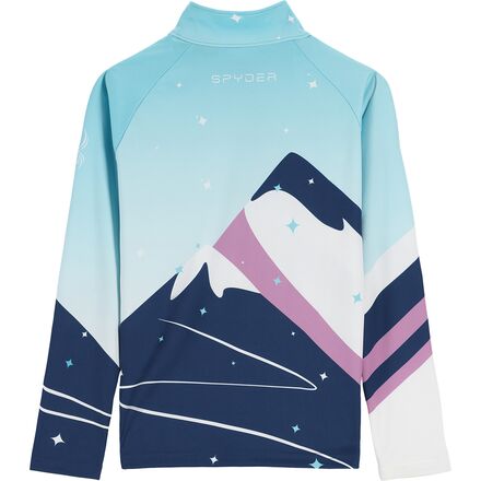 Spyder Surface Zip T-Neck - Girls' - Kids