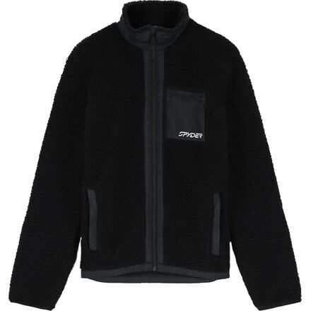 Spyder - Sherman Sherpa Fleece Jacket - Men's - Black