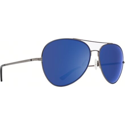 Spy - Blackburn Sunglasses - Blackburn Silver-HD+ Bronze/Dk Blue Spectra Mir