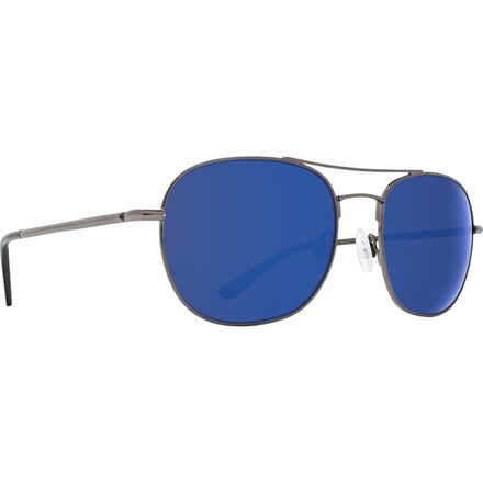 Spy - Pemberton Sunglasses - Gunmetal-HD+Gray Green/Dark Blue Spectra Mirror