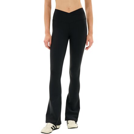 Raquel Crossover Supplex Flare Pant - Women's